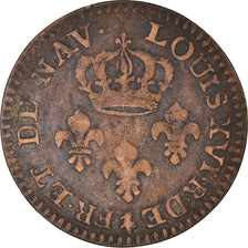 Coin, FRENCH GUIANA, 2 Sous, 1789, Paris, VF(30-35), Billon, KM:1, Lecompte:20