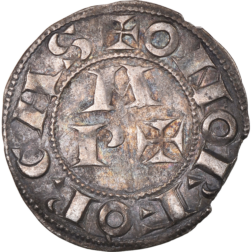 Coin, France, Béarn, Les Centulle (XI-XVème Siècle), Denier, AU(55-58)