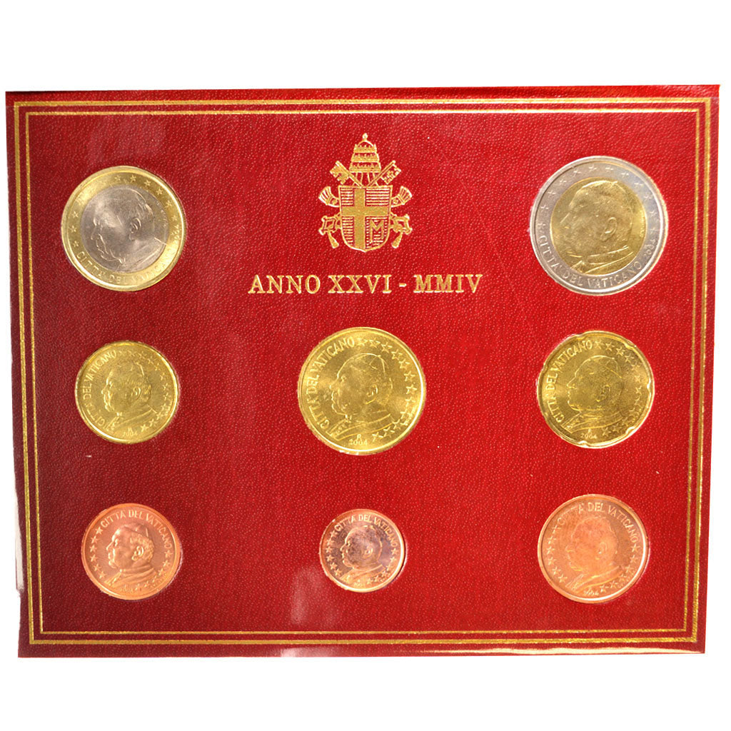 Vatican, Jean-Paul II, Coffret BU 2004