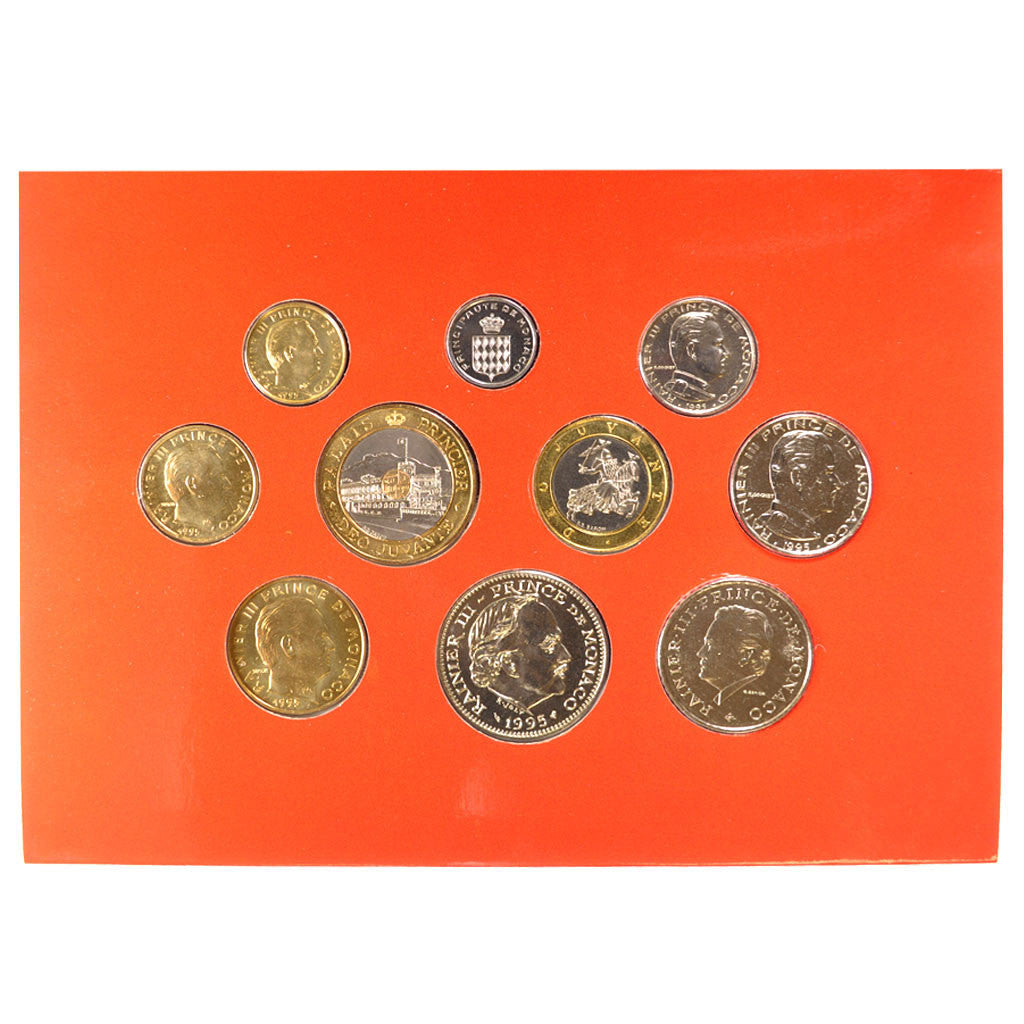 Monaco, Set, 1995, MS(65-70), 0.00