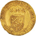Coin, Belgium, Hainaut, Albert von Bayern, Couronne D'or, 1389-1404