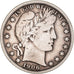 Coin, United States, Barber Half Dollar, Half Dollar, 1906, U.S. Mint
