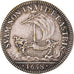 Francia, ficha, Jean de Faverolles, Jeton aux armes, 1658, BB, Bronzo argentato