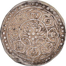Coin, Tibet, Tangka, 1-1/2 Sho, 1899, EF(40-45), Silver, KM:E13.1