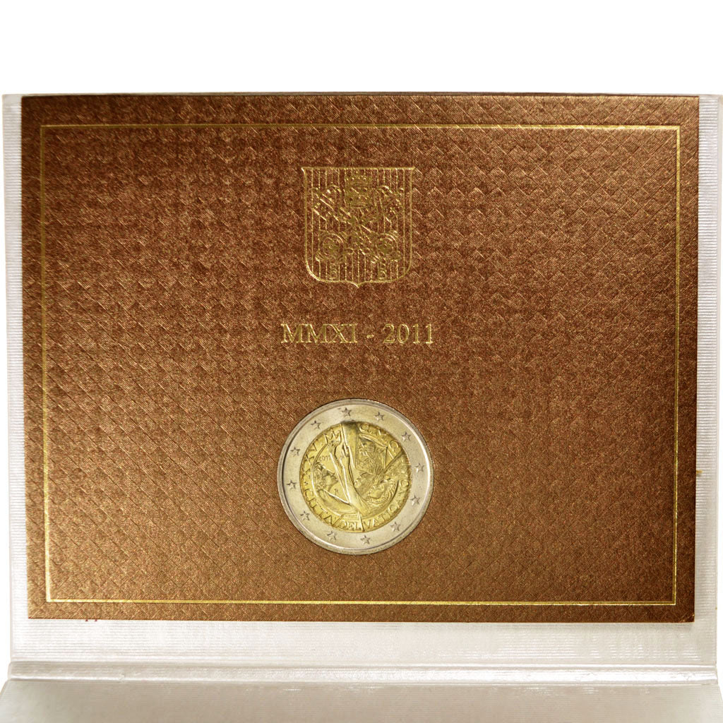 VATICAN CITY, 2 Euro, 2011, Rome, KM #426, MS(65-70), Bi-Metallic, 25.75, 0.00