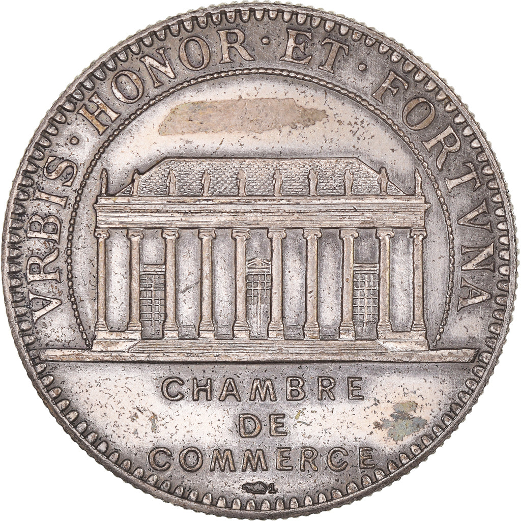 France, Token, Chambre de Commerce de Nantes, AU(55-58), Silver
