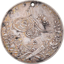 Coin, Egypt, Abdul Hamid II, 10 Qirsh, 1884 (AH 1293/10), Misr, EF(40-45)