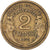 Munten, Frankrijk, Morlon, 2 Francs, 1935, Paris, FR+, Aluminum-Bronze, KM:886