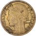 Munten, Frankrijk, Morlon, Franc, 1935, Paris, ZF, Aluminum-Bronze, KM:885