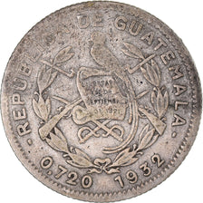 Coin, Guatemala, 5 Centavos, 1932, VF(30-35), Silver, KM:238.2