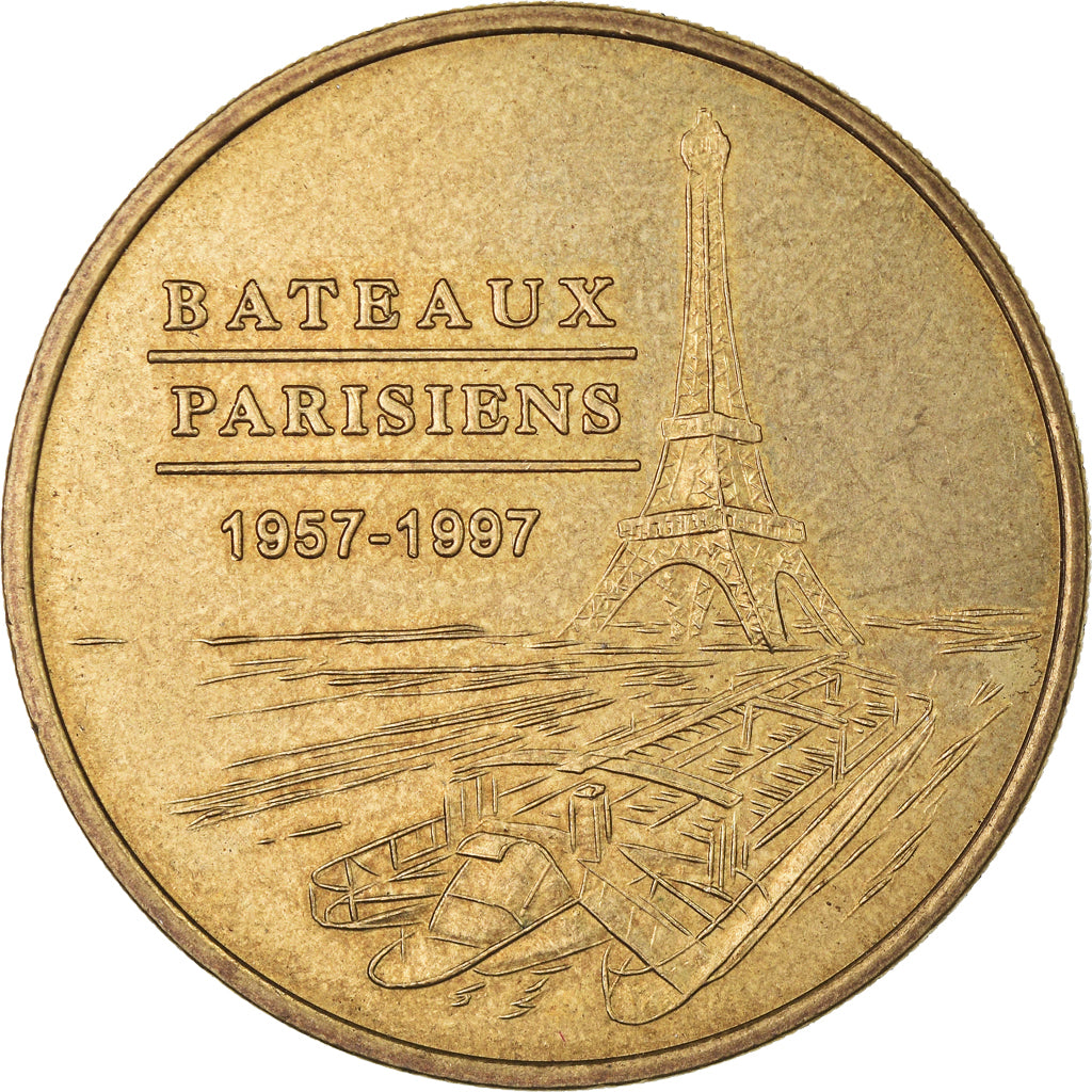 France, Token, Touristic token, Paris- Bateaux parisiens n°1, Arts & Culture