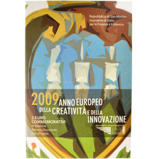 SAN MARINO, 2 Euro, 2009, Rome, KM #490, MS(65-70), Bi-Metallic, 25.75, 0.00