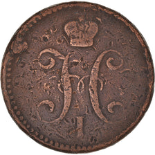 Coin, Russia, Nicholas I, 3 Kopeks, 1841, Ekaterinbourg, VG(8-10), Copper