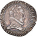 Moneda, Francia, Henri III, Demi Franc, 1587, La Rochelle, MBC, Plata