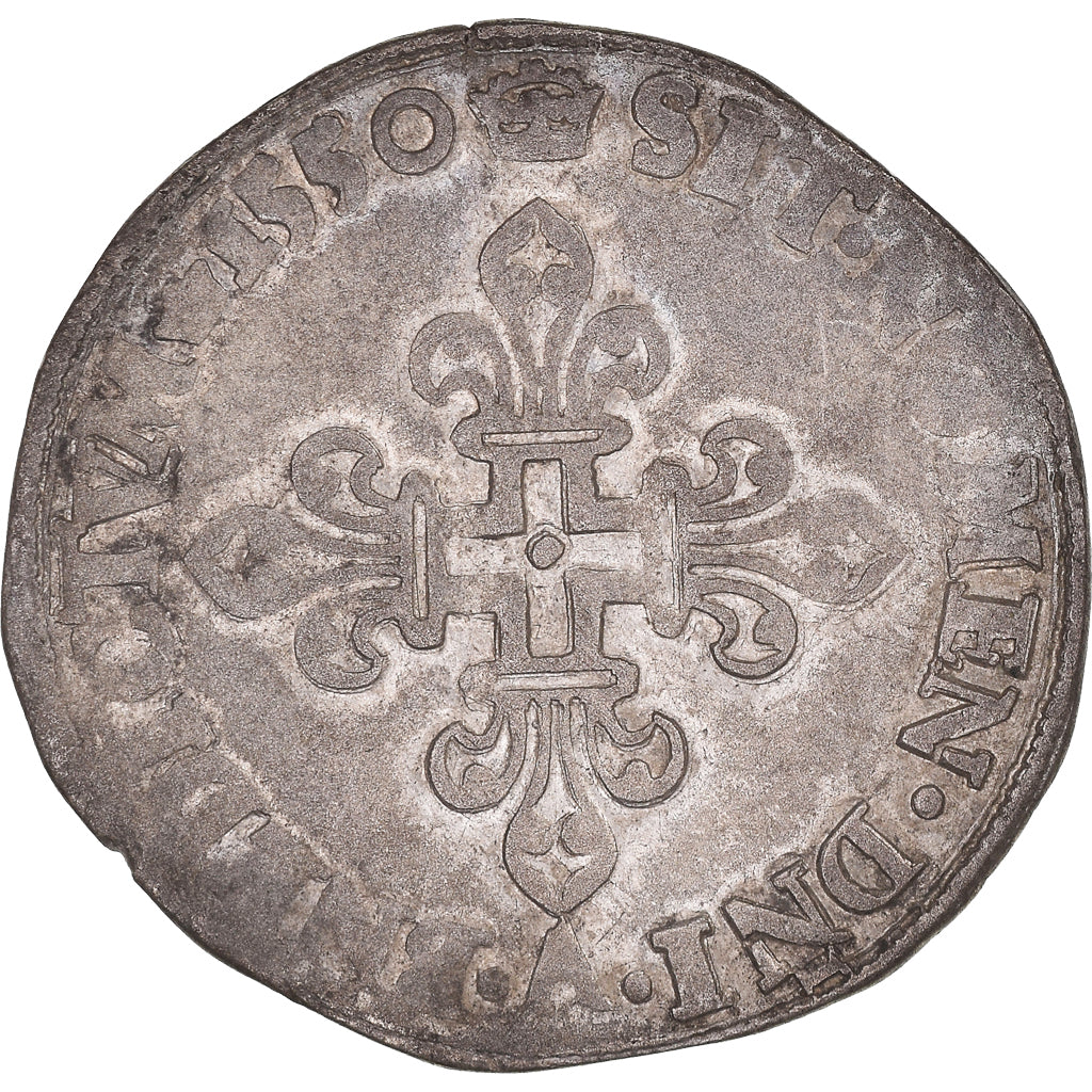 Monnaie, France, Henri II, Gros de Nesle, 1550, Paris, TB+, Billon, Sombart:4456