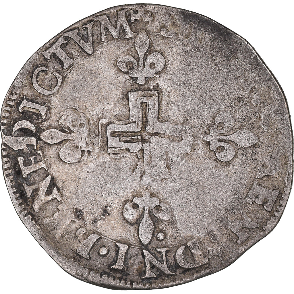Monnaie, France, Charles IX, Double Sol Parisis, 1572, Limoges, TB+, Argent
