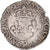 Moneta, Francja, Charles IX, Double Sol Parisis, 1571, Toulouse, VF(30-35)
