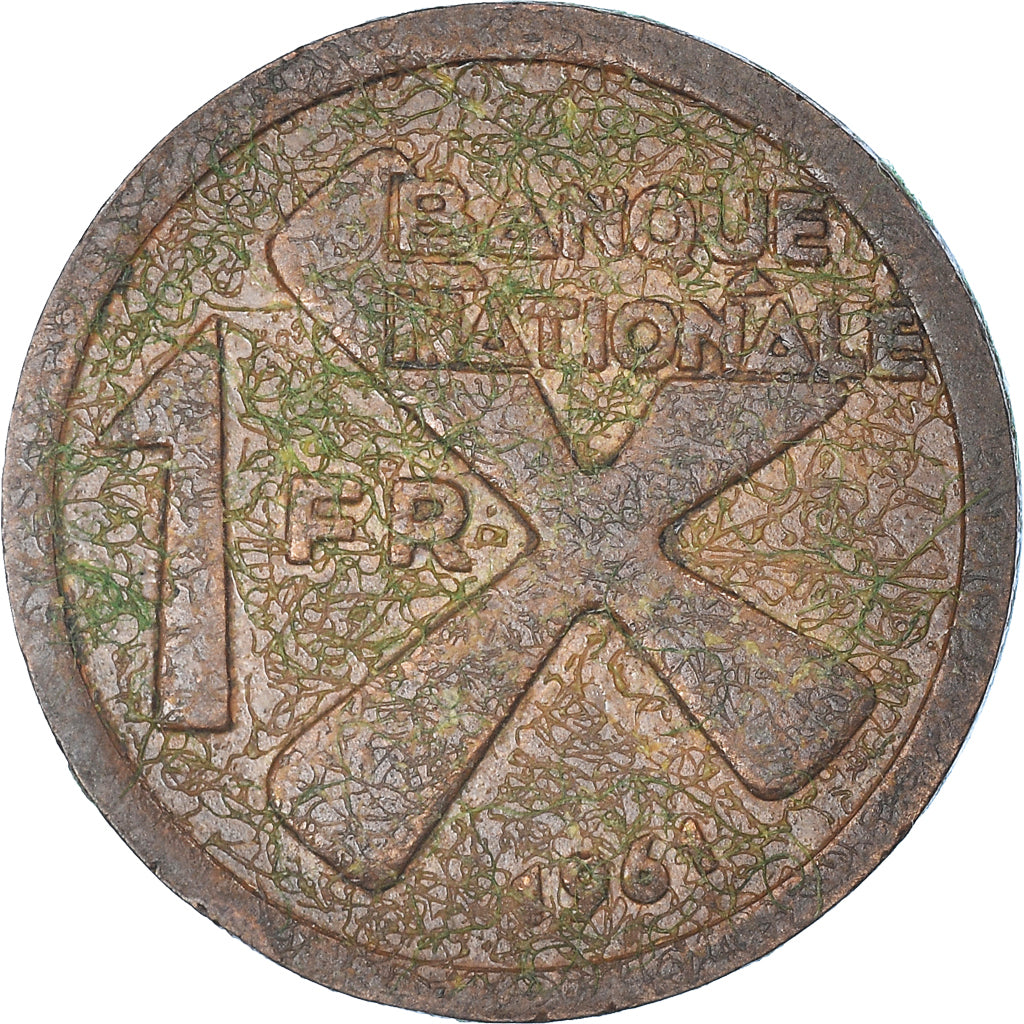 Coin, Katanga, Franc, 1961, VF(30-35), Bronze, KM:1
