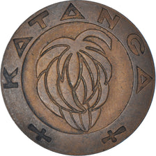 Coin, Katanga, 5 Francs, 1961, VF(30-35), Bronze, KM:2