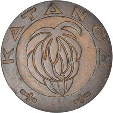 Münze, Katanga, 5 Francs, 1961, SS, Bronze, KM:2