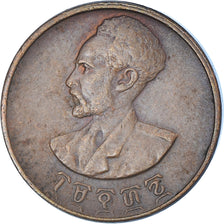 Moneta, Etiopia, Haile Selassie I, Cent, Ande Santeem, 1936, AU(50-53), Miedź