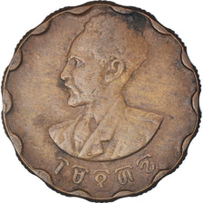 Moneda, Etiopía, Haile Selassie I, 25 Cents, Haya Amist Santeem, 1944, Paris