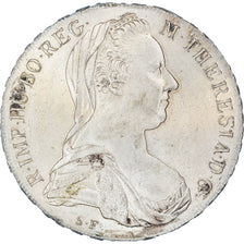 Coin, Austria, Joseph II, Thaler, 1780, Restrike, AU(55-58), Silver, KM:T1