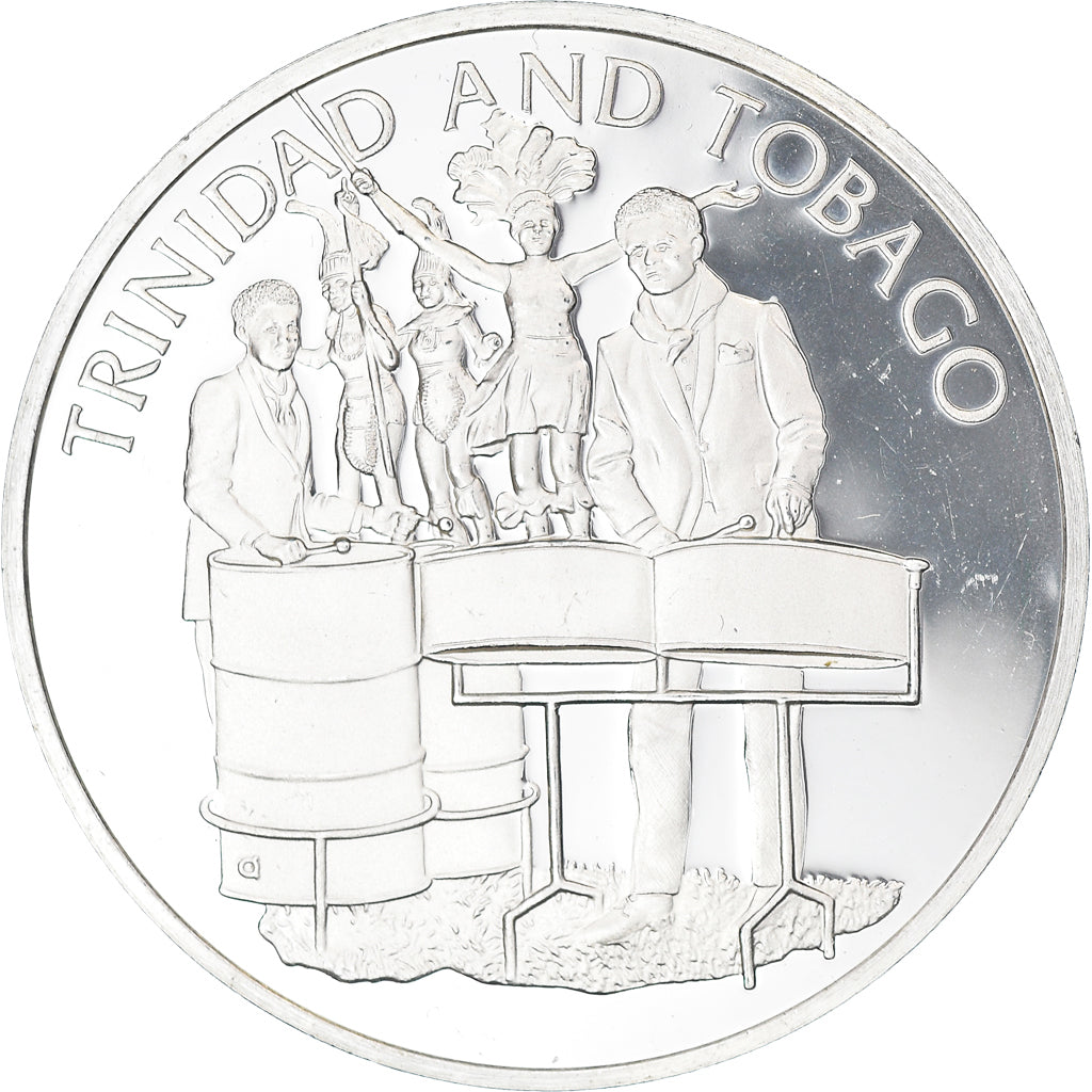 Trinidad and Tobago, Medal, United Nations, MS(63), Silver