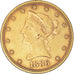 Coin, United States, Coronet Head, $10, Eagle, 1886, San Francisco, EF(40-45)