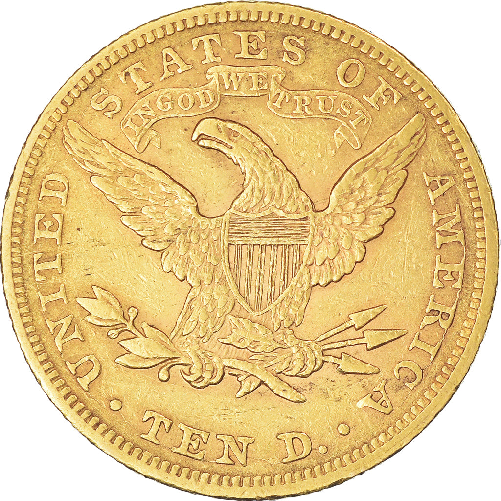 Coin, United States, Coronet Head, $10, Eagle, 1899, U.S. Mint, Philadelphia