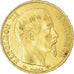 Munten, Frankrijk, Napoleon III, 20 Francs, 1858, Paris, ZF+, Goud, Gadoury:1061