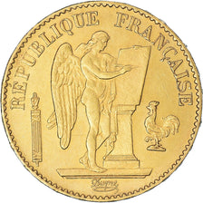 Coin, France, Génie, 20 Francs, 1879, Paris, AU(55-58), Gold, KM:825