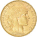 Moeda, França, Marianne, 20 Francs, 1903, Paris, Coq, AU(50-53), Dourado