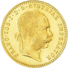 Monnaie, Autriche, Franz Joseph I, Ducat, 1915, Refrappe, SPL+, Or, KM:2267