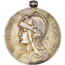 France, Medal, Médaille Coloniale, History, Lemaire, EF(40-45), Silver