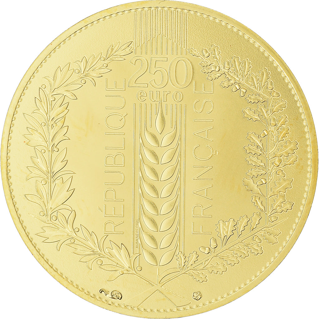 Francia, Monnaie de Paris, 250 Euro, Le Chêne, 2020, Paris, FDC, Oro