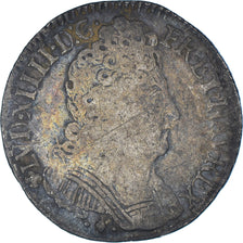 Moeda, França, Louis XIV, 1/10 Ecu, 1711, Bayonne, VF(20-25), Prata, KM:379.10