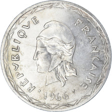 Coin, New Hebrides, 100 Francs, 1966, Paris, AU(55-58), Silver, KM:1
