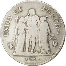 FRANCE, Union et Force, 5 Francs, 1800, Paris, KM #639.1, VF(20-25), Silver,...