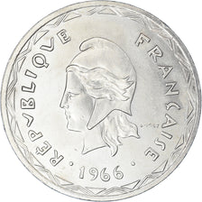 Coin, New Hebrides, 100 Francs, 1966, Paris, AU(55-58), Silver, KM:1