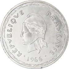 Moneda, Nuevas Hébridas, 100 Francs, 1966, Paris, EBC, Plata, KM:1, Lecompte:59