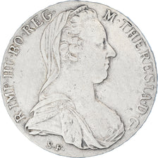 Coin, Austria, Joseph II, Thaler, 1780, Restrike, EF(40-45), Silver, KM:T1