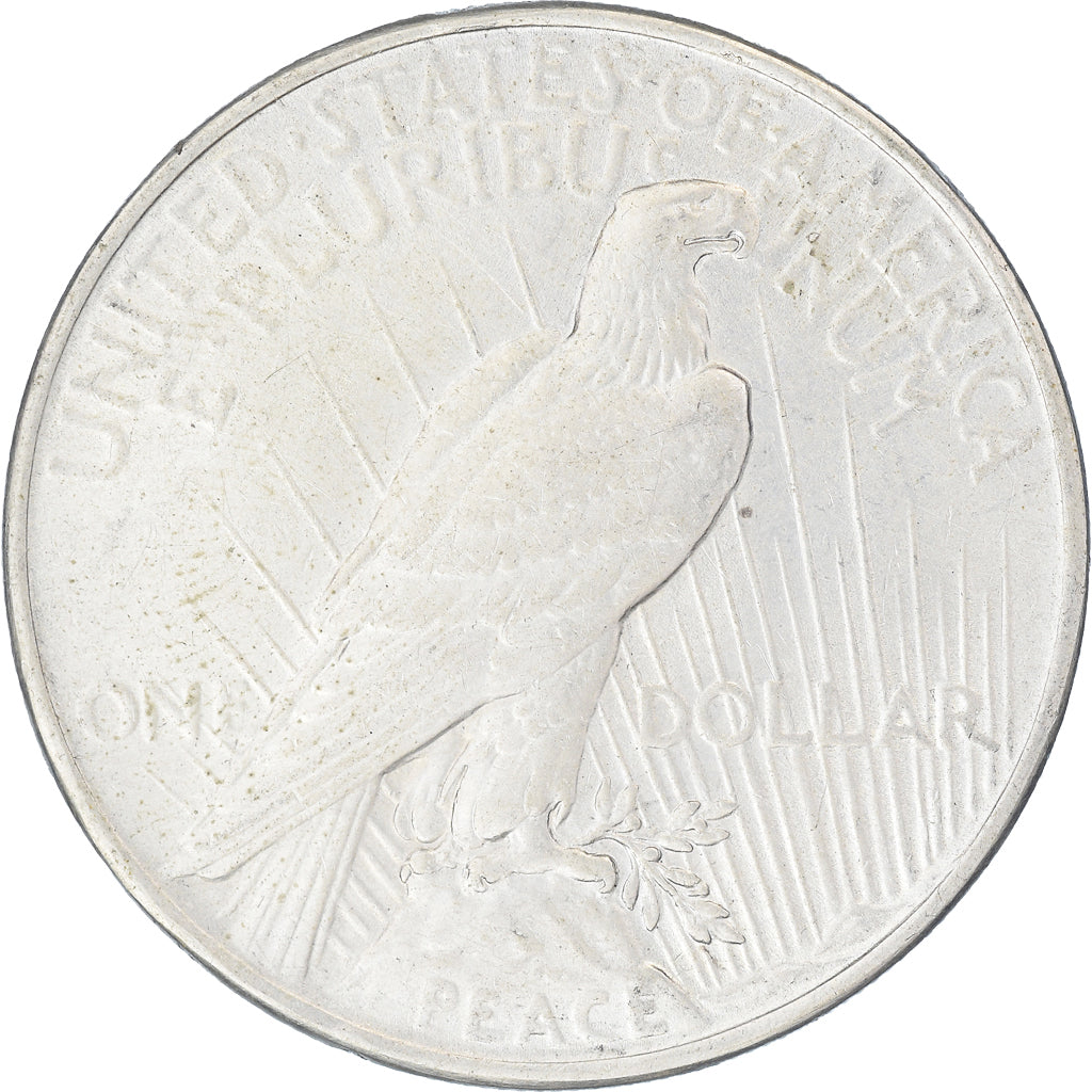 Monnaie, États-Unis, Peace Dollar, Dollar, 1922, Philadelphie, TTB+, Argent