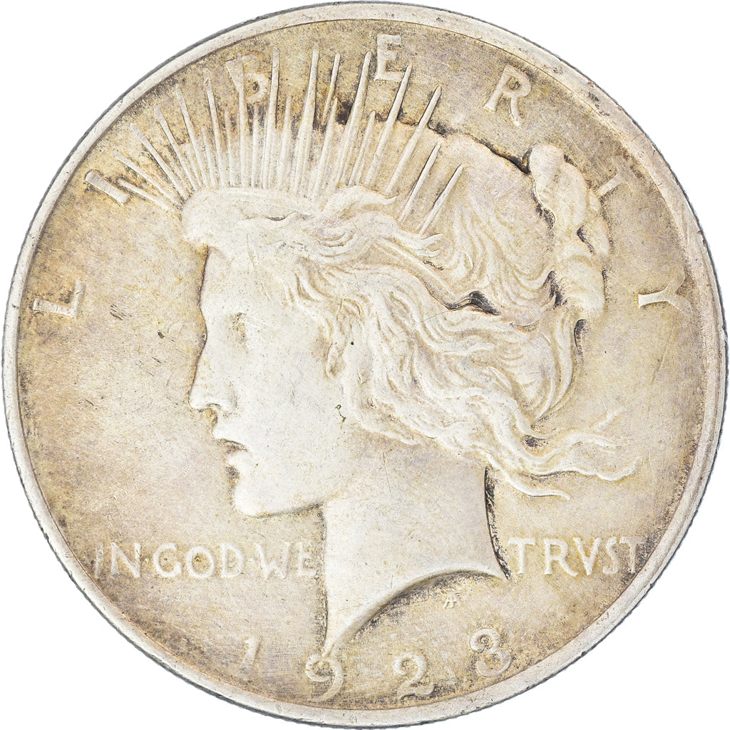 Coin, United States, Peace Dollar, Dollar, 1923, Philadelphia, EF(40-45)