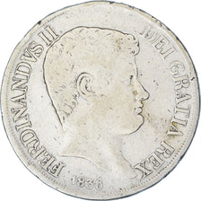 Moneta, STATI ITALIANI, NAPLES, Ferdinando II, 120 Grana, 1836, MB, Argento