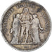 Coin, France, Hercule, 5 Francs, 1848, Lyon, VF(20-25), Silver, KM:756.3
