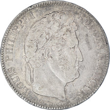 Coin, France, Louis-Philippe, 5 Francs, 1838, Rouen, VF(30-35), Silver