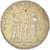 Coin, France, Hercule, 5 Francs, 1878, Bordeaux, VF(30-35), Silver, KM:820.2