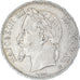Coin, France, Napoléon III, 5 Francs, 1867, Strasbourg, VF(30-35), Silver