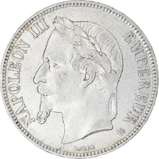 Monnaie, France, Napoleon III, 5 Francs, 1868, Strasbourg, TTB, Argent